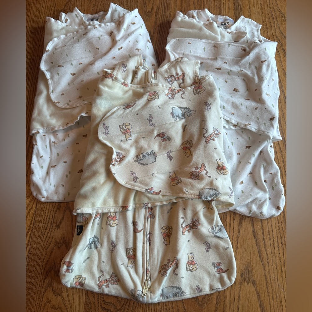 3 TOG 1.5 Halo SleepSack Swaddles